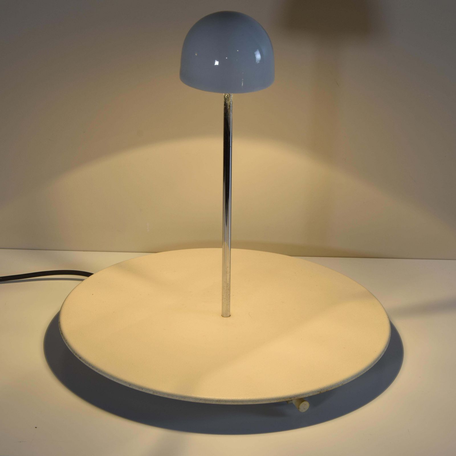 Vico Magistretti Nemea Table Lamp 1970s photo vintage
