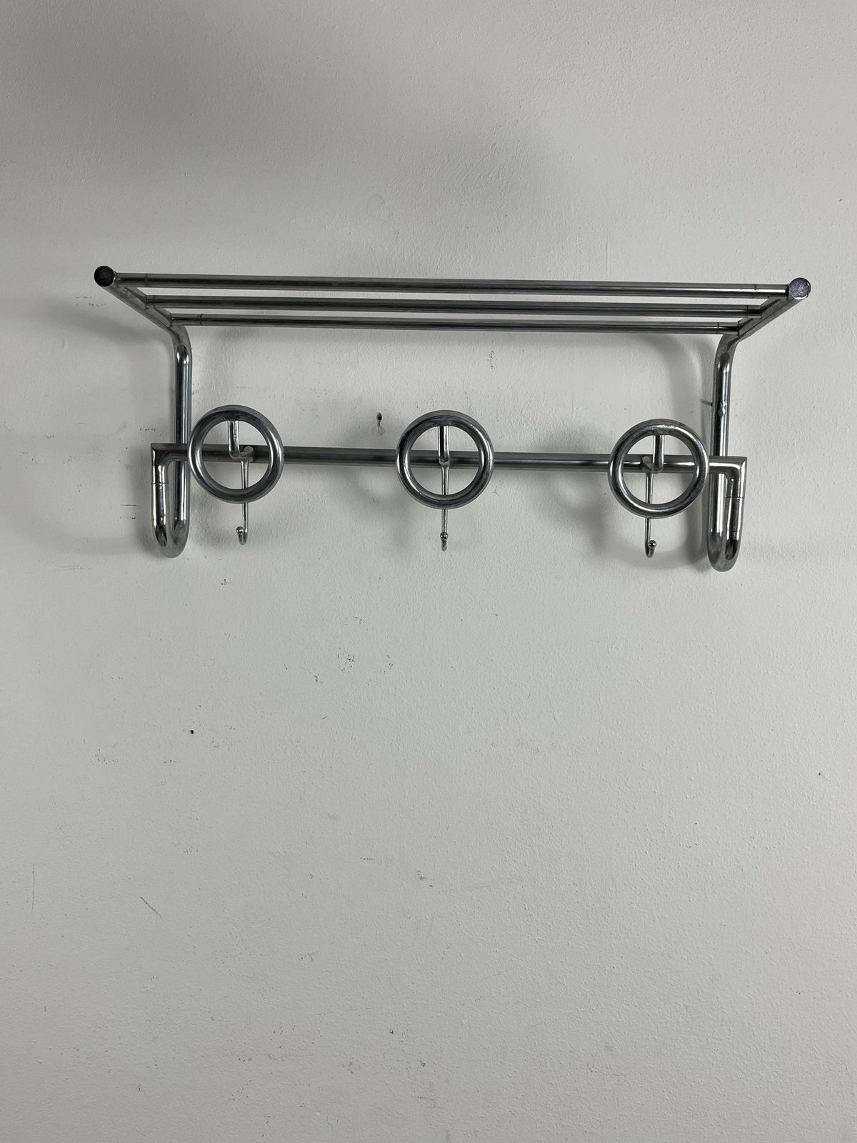 Mid Century French Steel Coat Hanger, 1950s photo buy