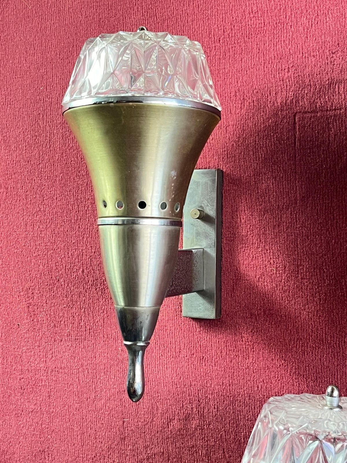 photo furniture Set Of 5 Mid Century Wall Lamps Attributed To Ignazio Gardella For Azucena 1960s