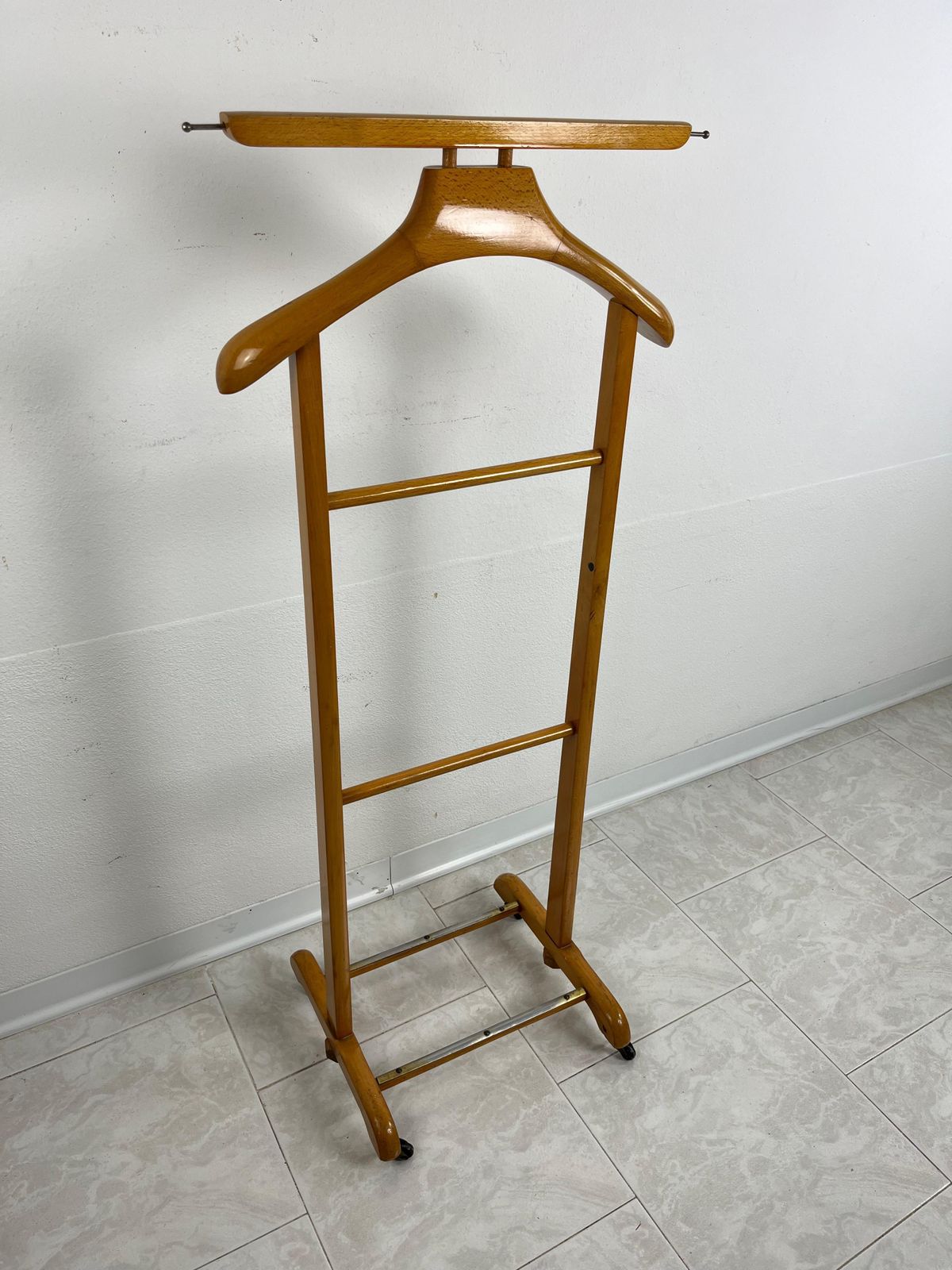 Mid Century Coat Rack Attributed To Fratelli Reguitti Italian Design 1950s photo vinterior