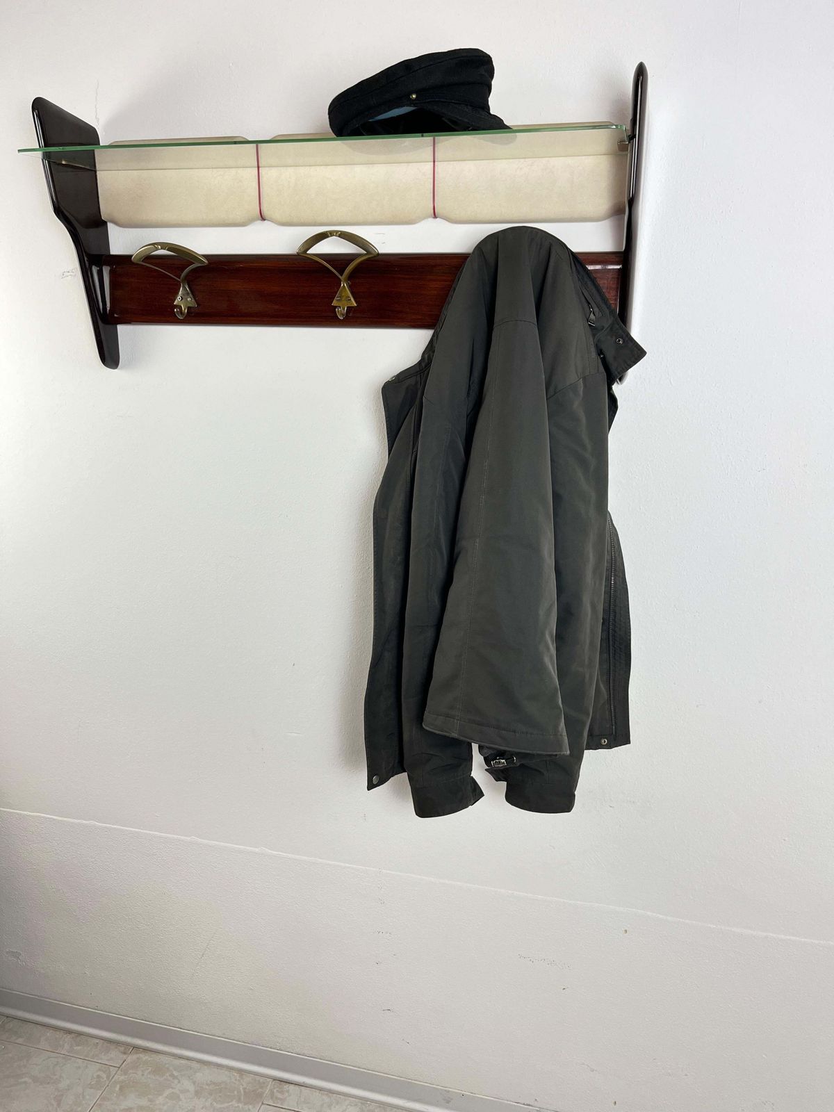 Mid Century Ico Parisi  Wall Hanger  1960s Italian Design photo furniture