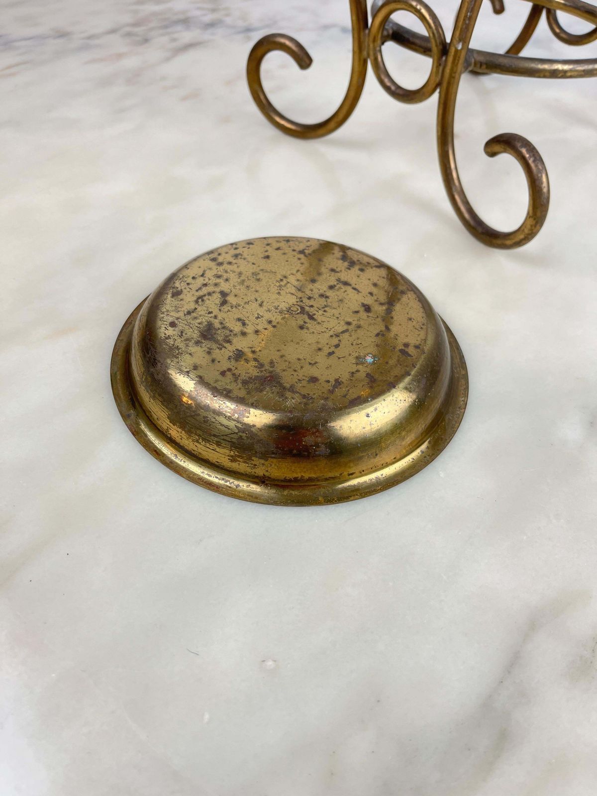 Antique Italian Brass Umbrella Stand, 1950s photo 659.0