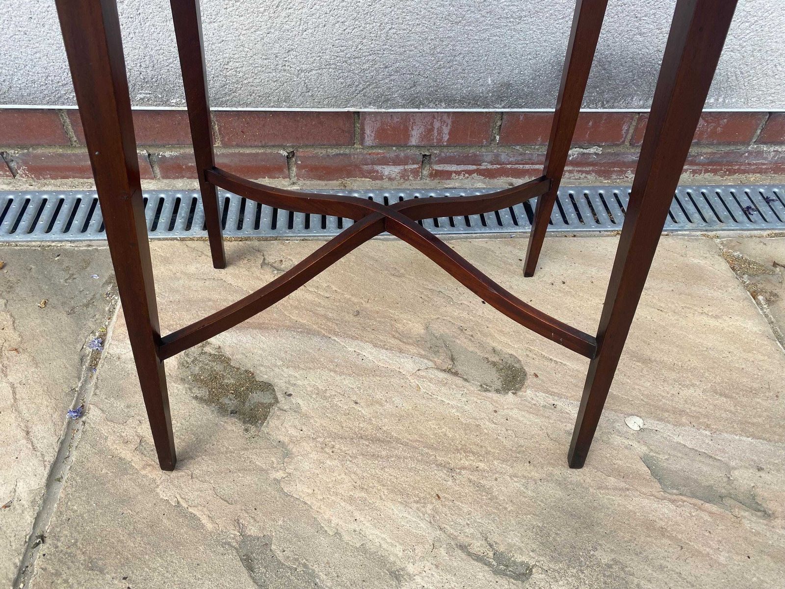 Antique Edwardian Hall Table / End Table / Side Table / Lamp Table / Plant Stand photo 100.0