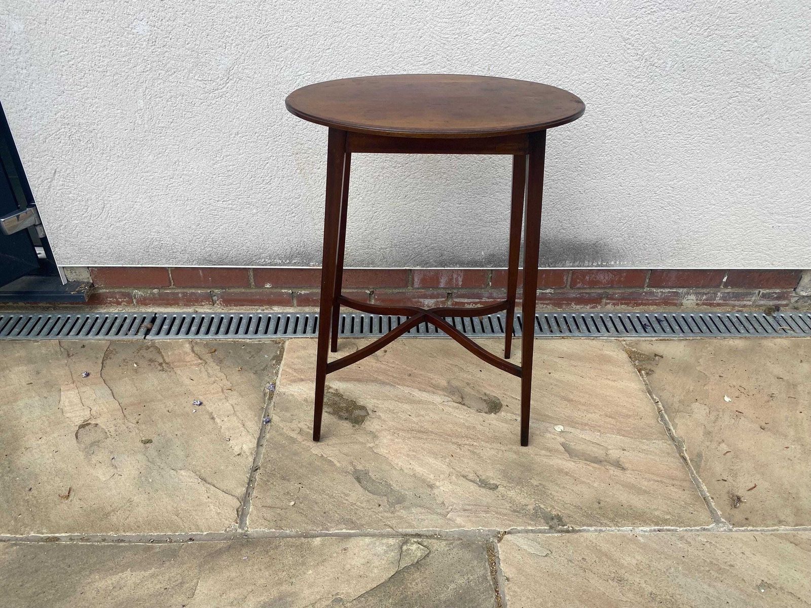 Antique Edwardian Hall Table / End Table / Side Table / Lamp Table / Plant Stand photo vinterior