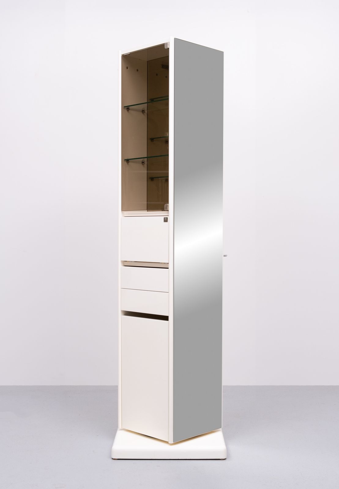Revolving Bathroom Cabinet By Tulli Zuccari Italy
