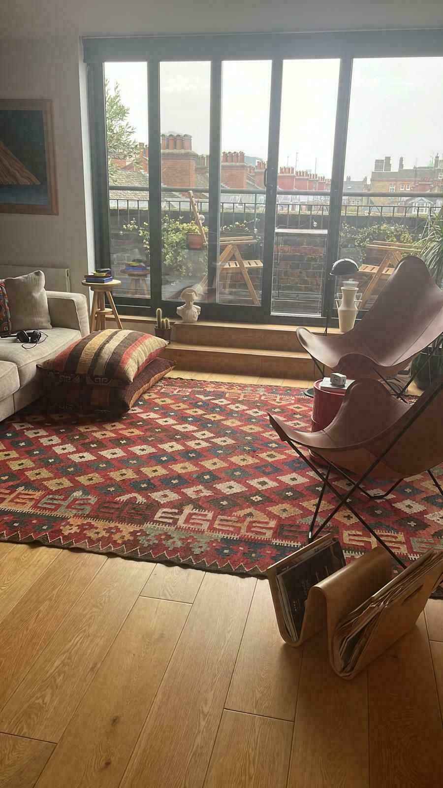 Antique Kilim Rug, 354x241 photo furniture