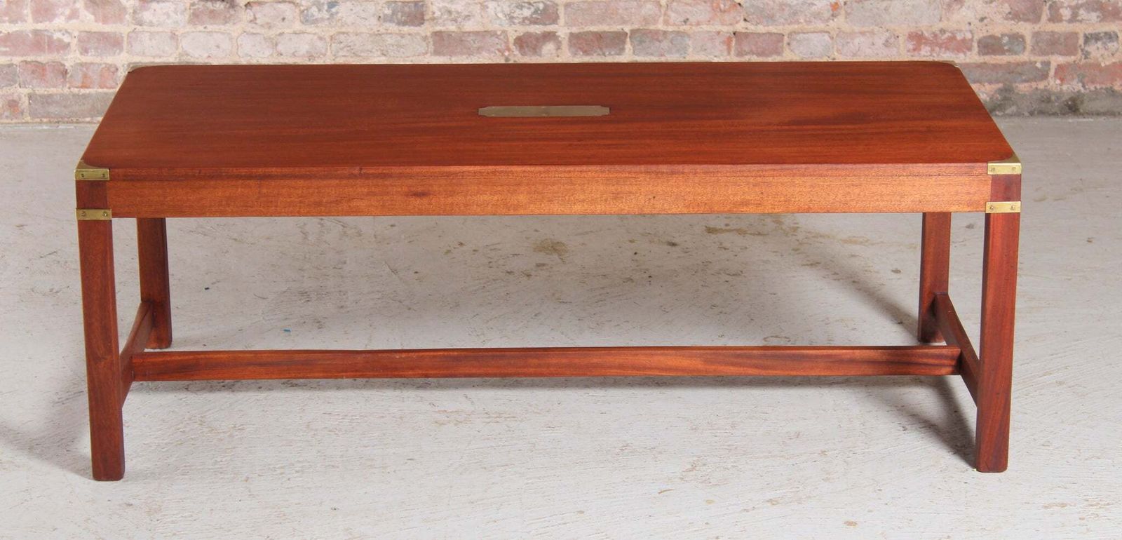 Mid Century Military Campaign Style Coffee Table By Kennedy Furniture For Harrods, Circa 1950s photo furniture