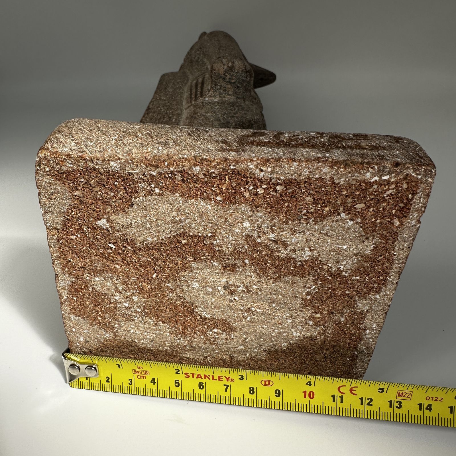 450.0 Egyptian God Anubis Mythological Statue Handcrafted Heavy Egyptian Granite Stone photo