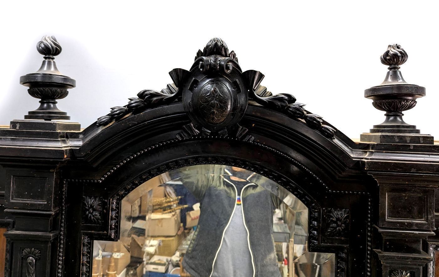 10268.0 Napoleon III Armoire Decorated With Lacquer Panels And Japanese Inlays, Meiji Period photo