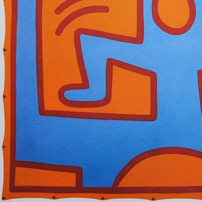 1990s  Gorgeous Keith Haring Limited Edition Lithograph photo 662.0