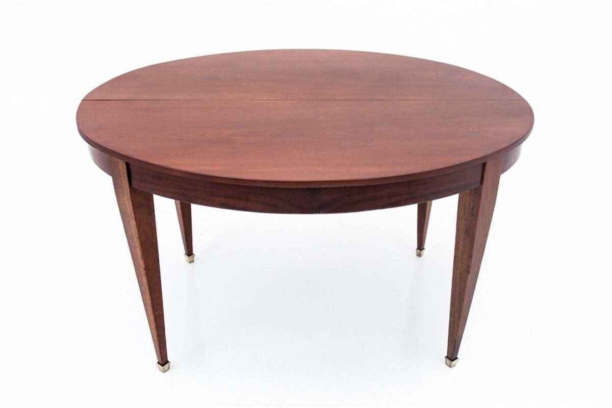 Oval Empire Table, France, Circa 1880. After Renovation.