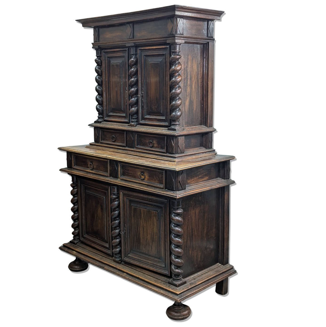 Two Narrowed Bodies In Walnut From The 18th Century photo furniture