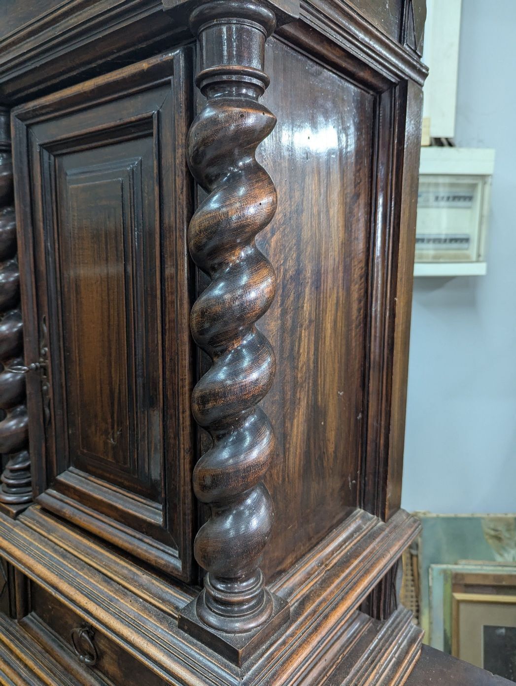photo for sale Two Narrowed Bodies In Walnut From The 18th Century