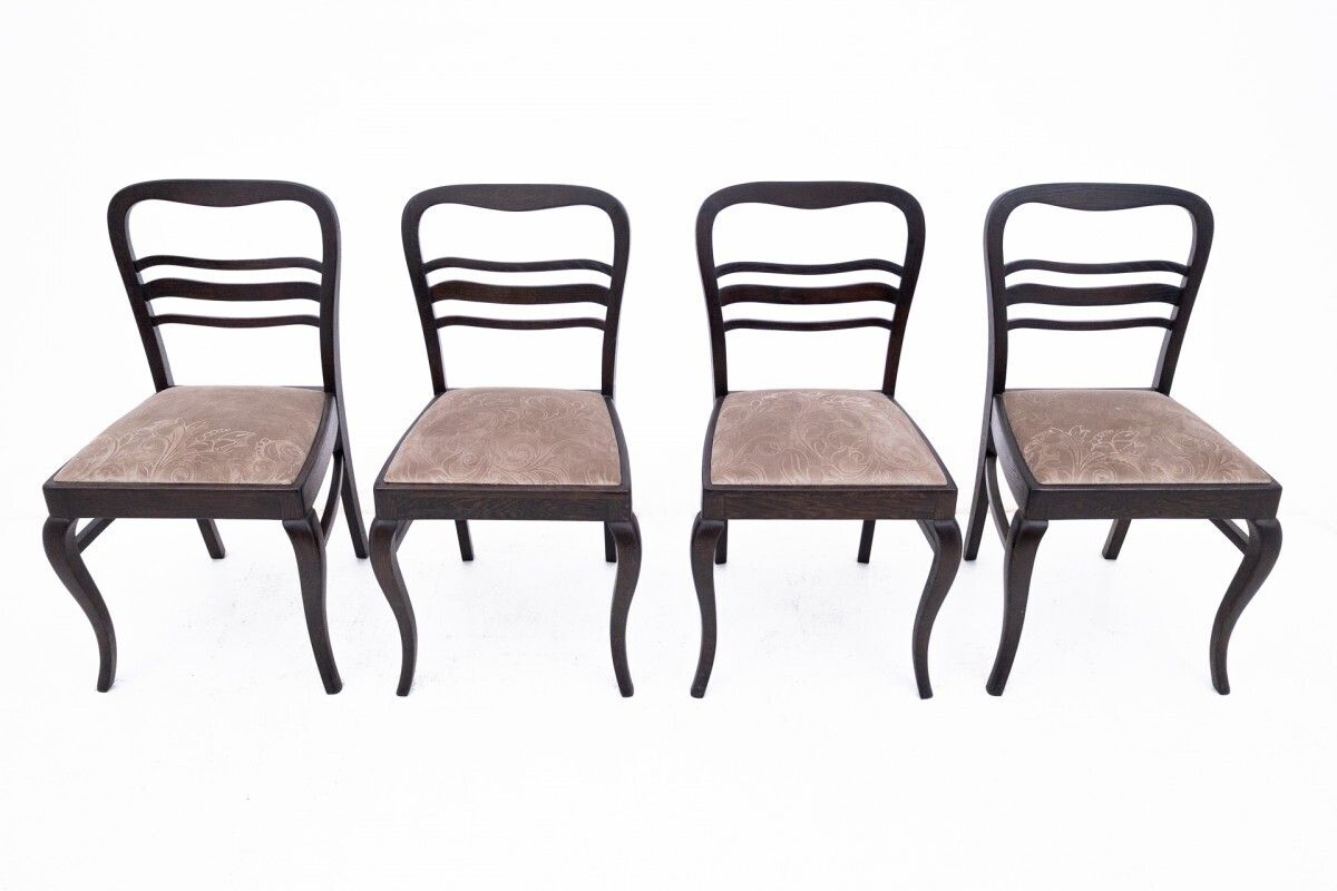 A Set Of Chairs, Poland, The 1930s. After Renovation. photo furniture