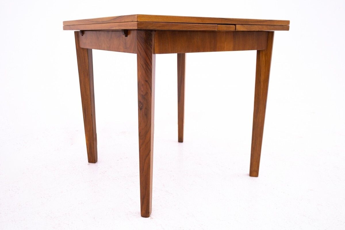 Art Deco Square Table, Poland, 1940s. After Renovation photo Furniture