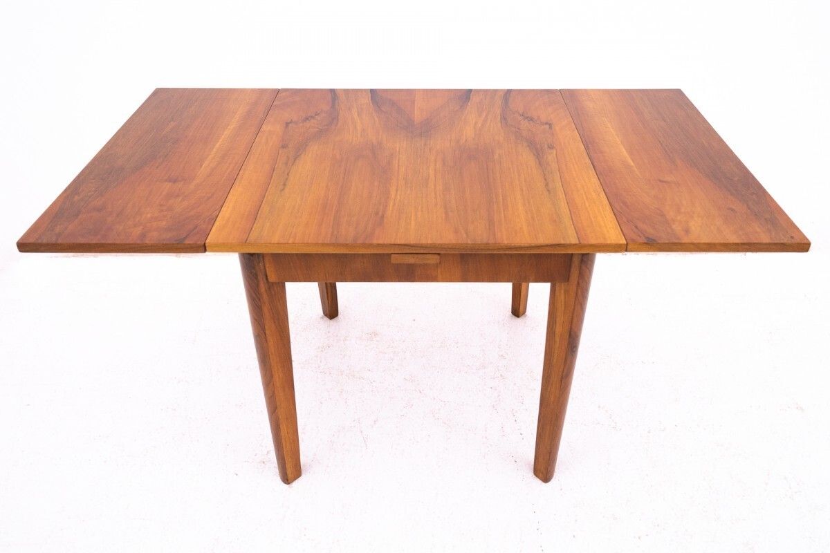 Art Deco Square Table, Poland, 1940s. After Renovation photo buy