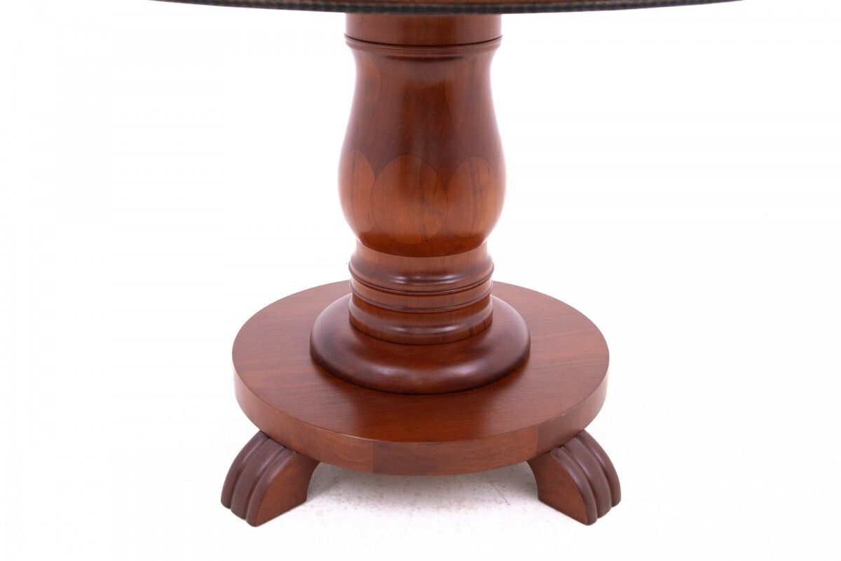 Antique Round Top Table From Northern Europe, Around 1900. After Renovation. photo buy