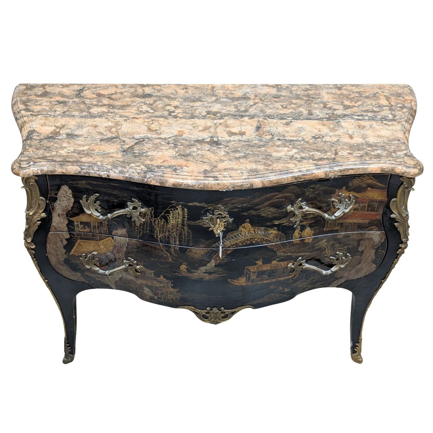 photo vinterior 19th Century Chest Of Drawers In Coromandel Lacquer