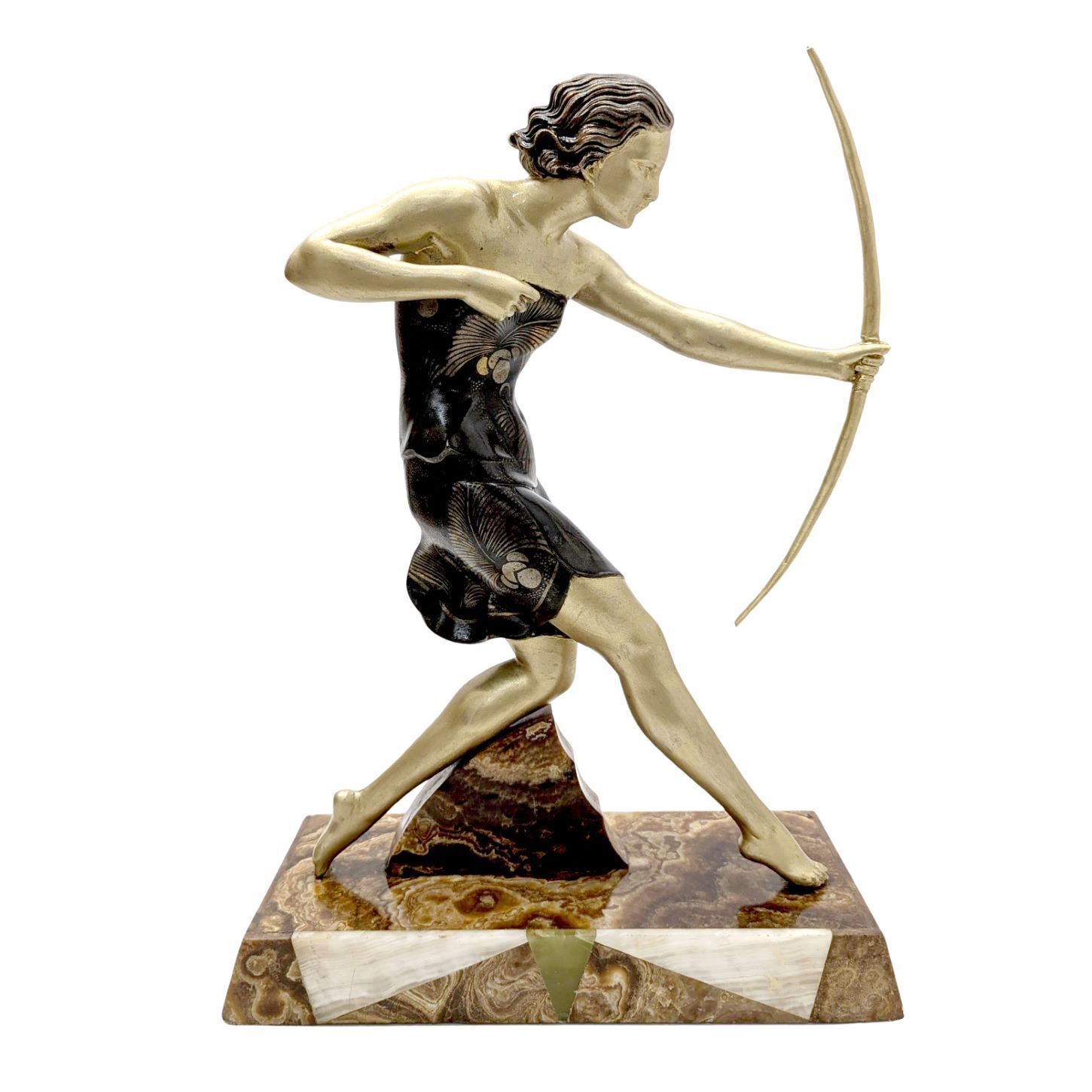 Uriano Art Deco Sculpture – "Diana The Huntress" France, Circa 1925–1935