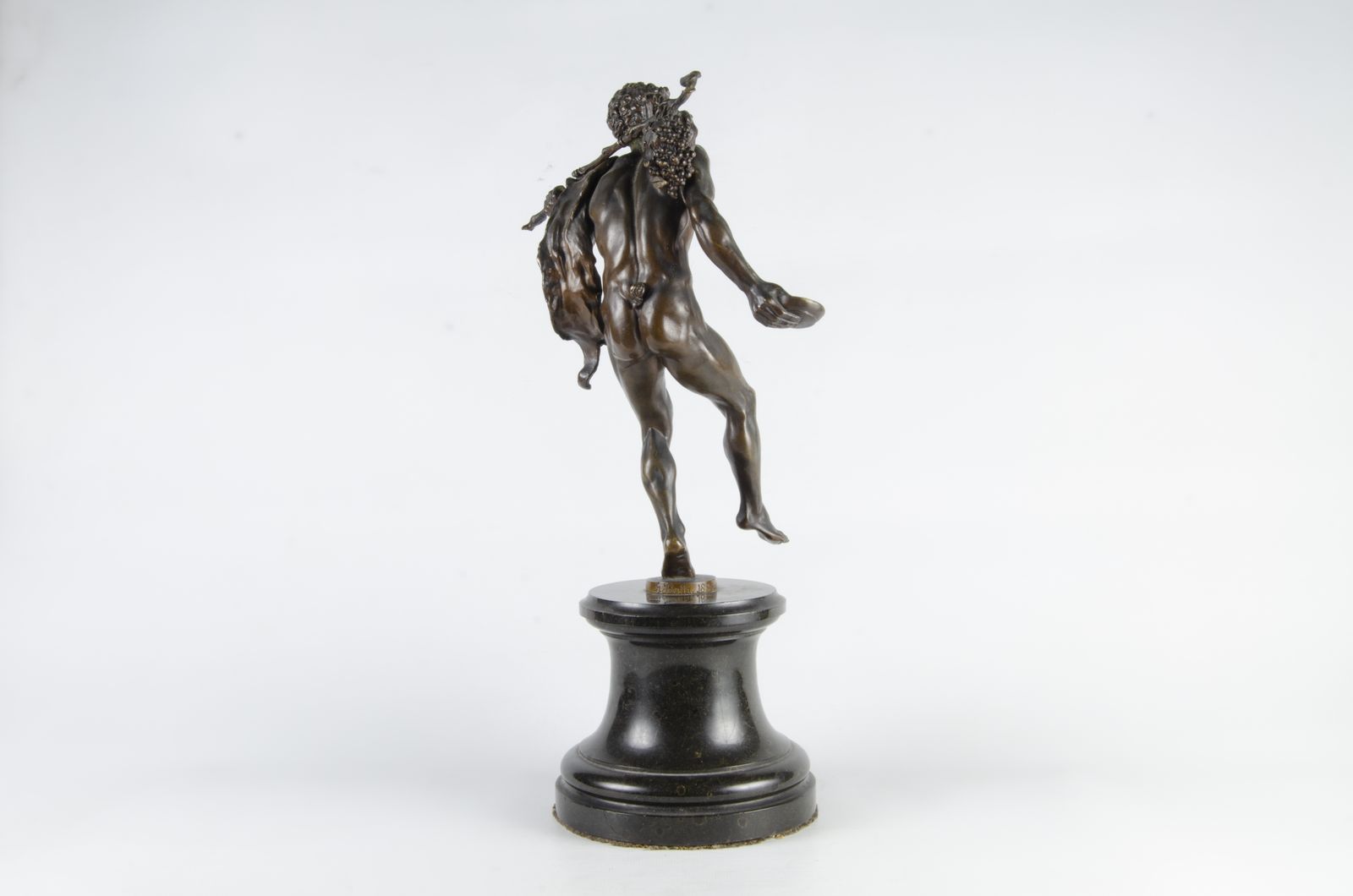 Late 19th Century Jugendstil Bronze Sculpture Of A Dancing Satyr/Faun Signed By G. Roth, Germany photo vinterior