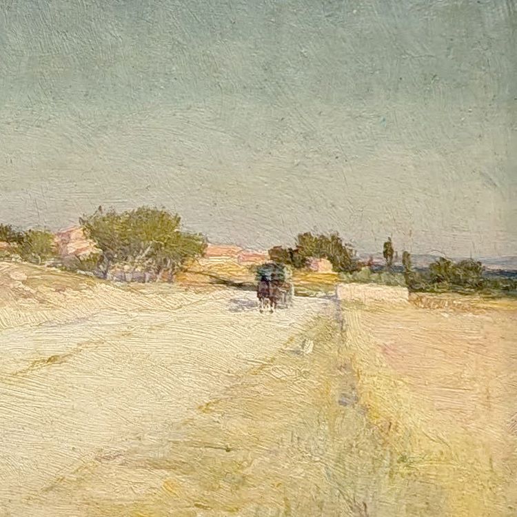 Alfred Casile (1848–1909) – Oil On Cardboard, Seaside Landscape photo for sale