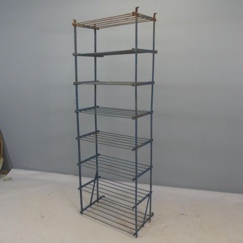 French Painted Metal Eight Tier Plant Stand photo Garden Furniture