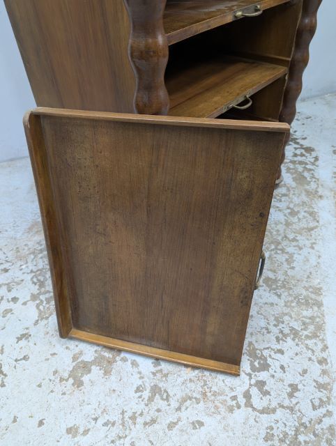 photo furniture Turned Wooden Music Or Sheet Music Cabinet, Late 19th Century