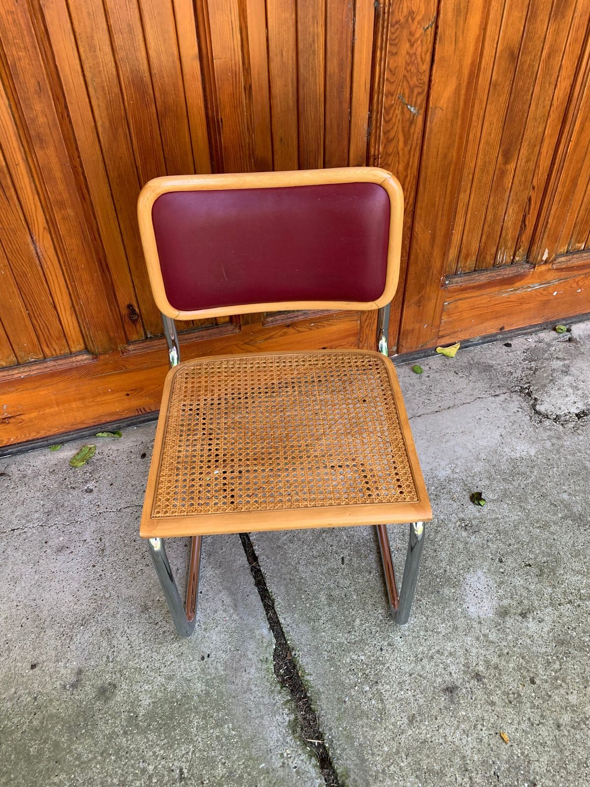 1 Of 4 Mid Century Modern Italian Marcel Breuer B32 Cesca Chair, 70s photo vinterior