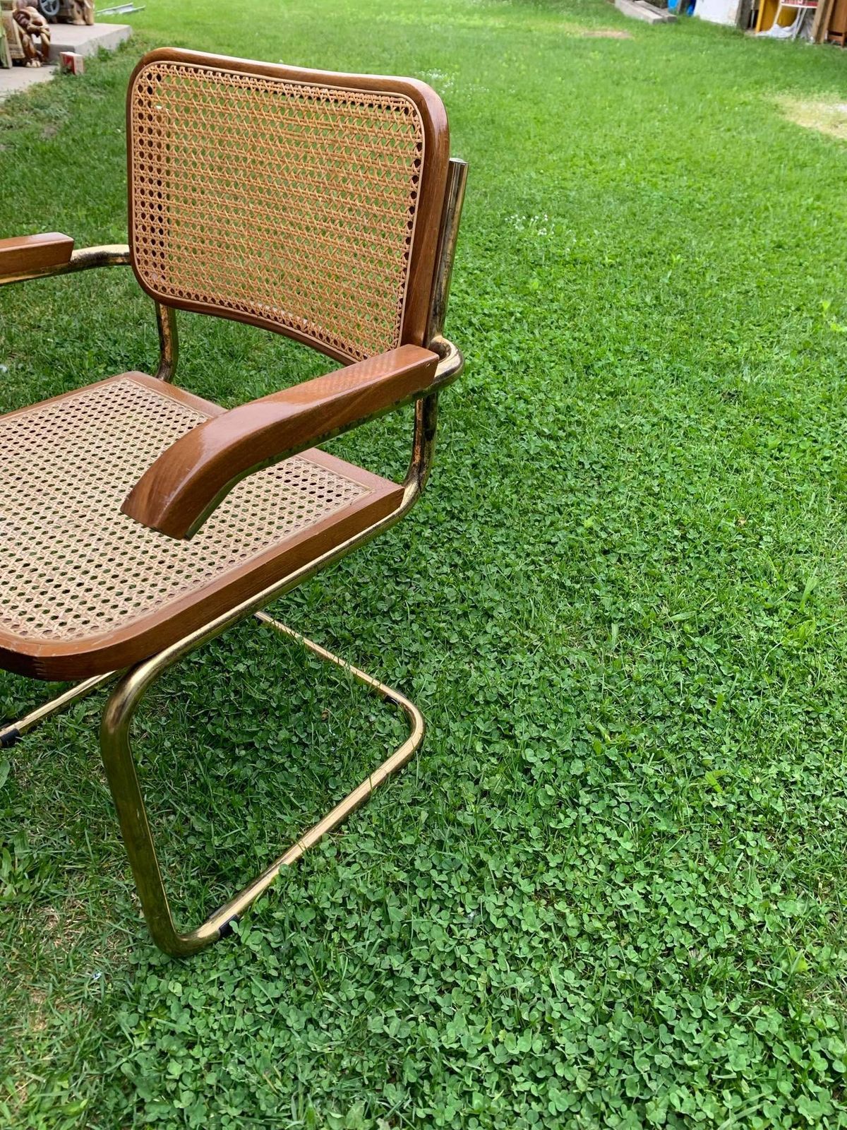 Mid Century Modern Italian Marcel Breuer B64 Cesca Chair, 70s photo 767.0