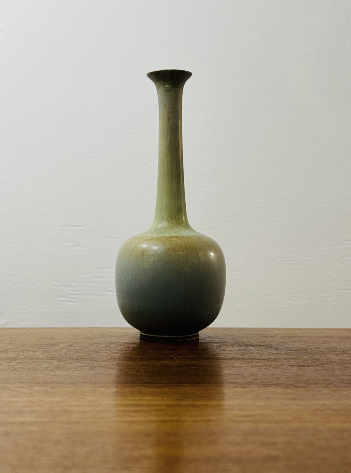 1952 Mid Century Modern Swedish Stoneware Vase By Berndt Friberg For Gustavsberg photo buy