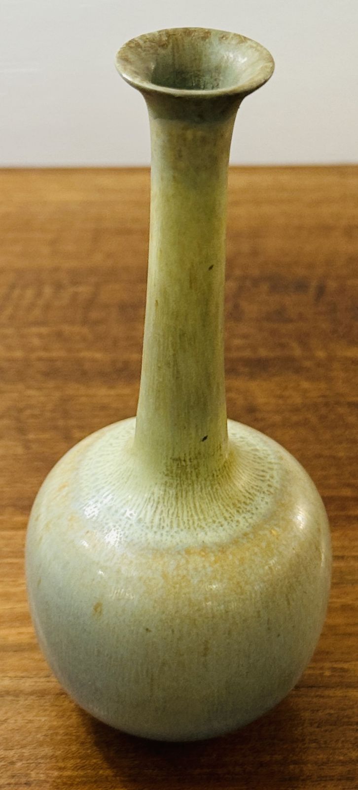 photo furniture 1952 Mid Century Modern Swedish Stoneware Vase By Berndt Friberg For Gustavsberg