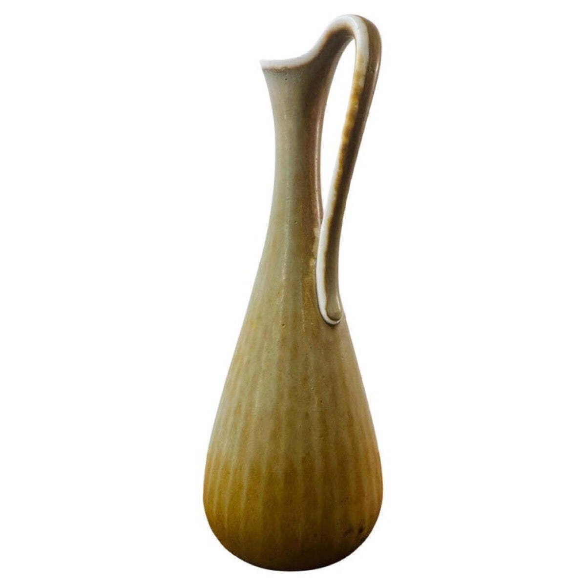 1950s Mid Century Modern Swedish Gunnar Nylund For Rörstrand Jug Vase Model Arl