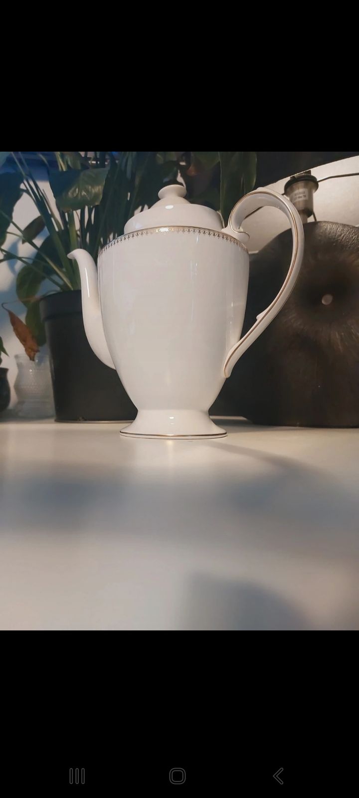 Spode Coffee Pot, Early 20th Century photo vintage