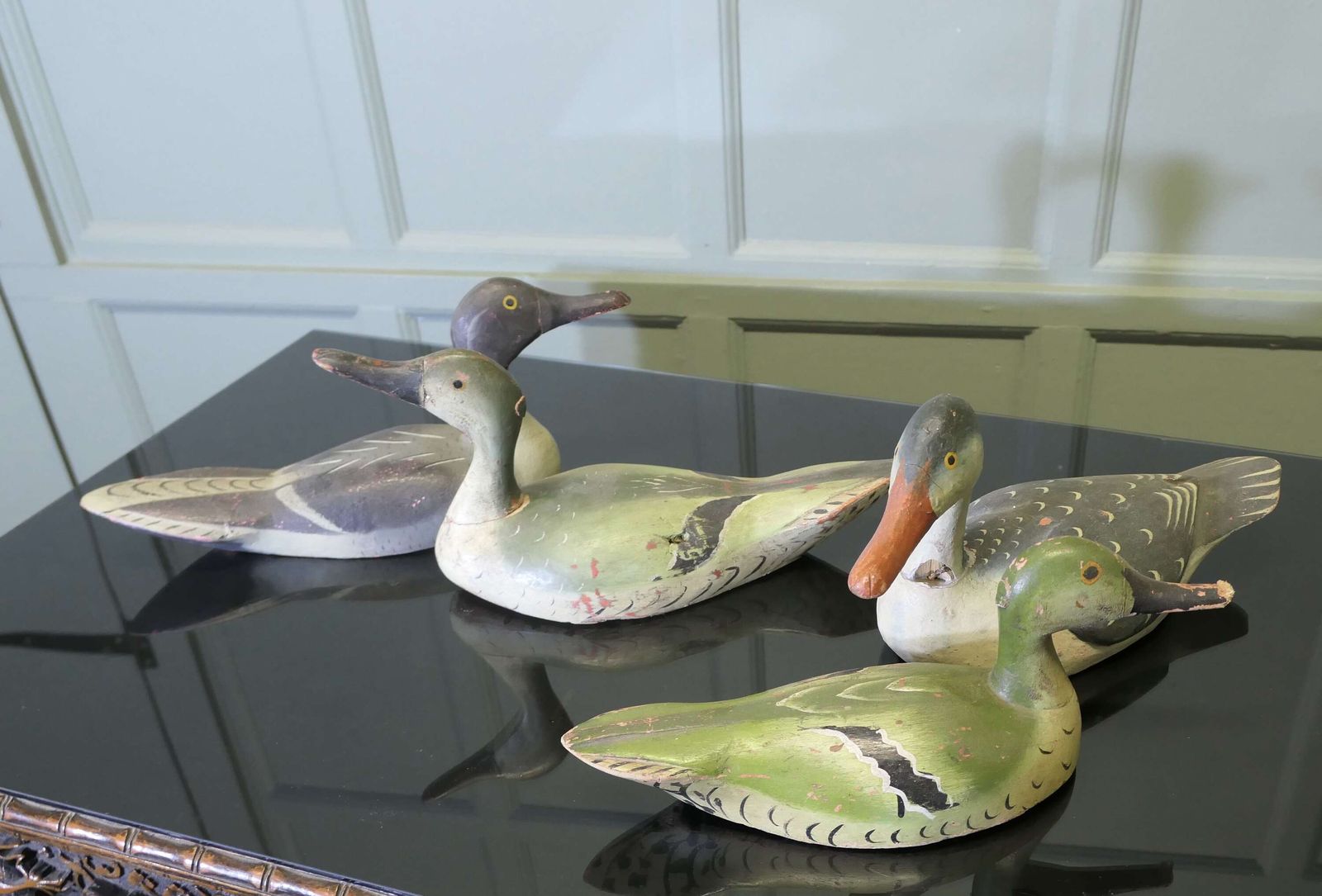 A Charming Collection Of Painted And Carved Decoy Ducks photo 960.0