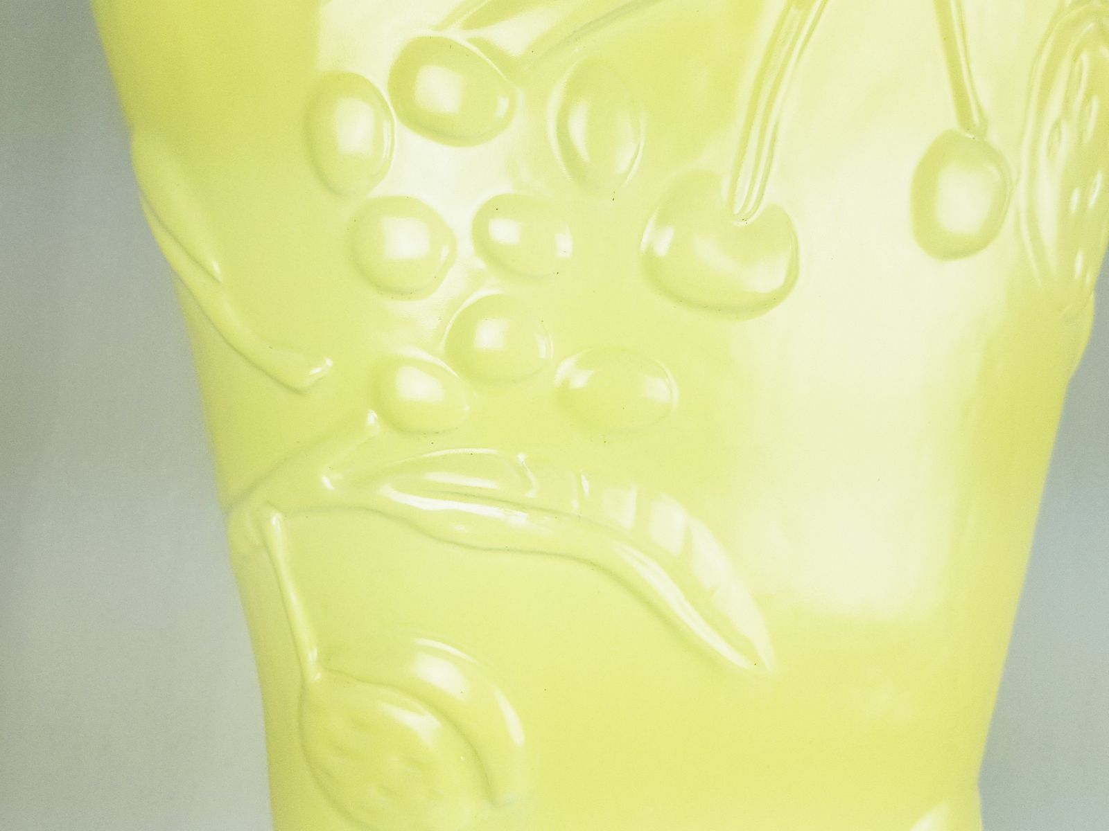 photo for sale Mid Century Yellow Ceramic Umbrella Stand By Antonia Campi For S.C.I. Laveno, 1949