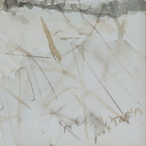 Watercolour By Jason Partner. Broadland, Near How Mill photo for sale