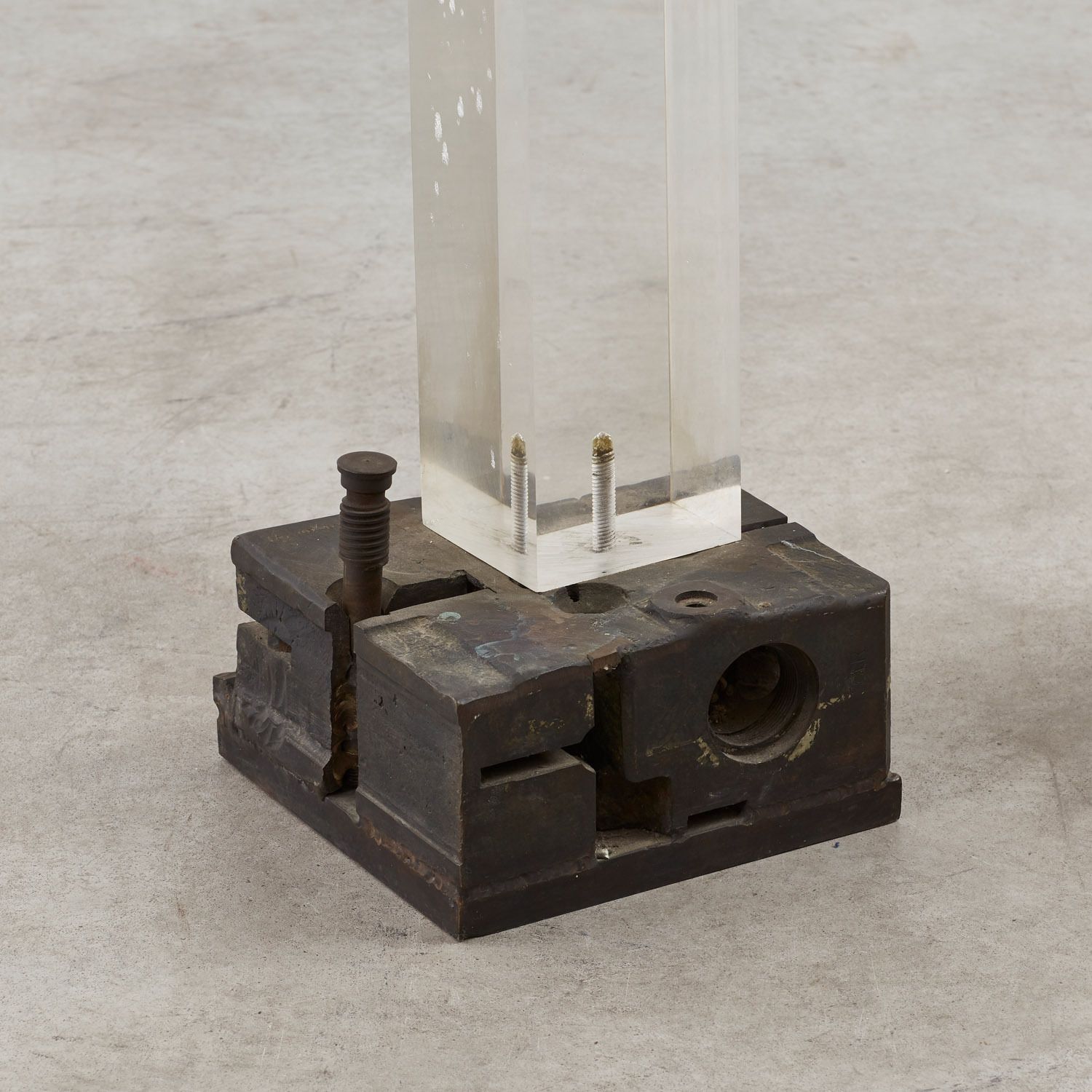 Liana Vassalou Untitled Bronze Sculpture On An Acrylic Pedestal Greece, 1991 photo buy