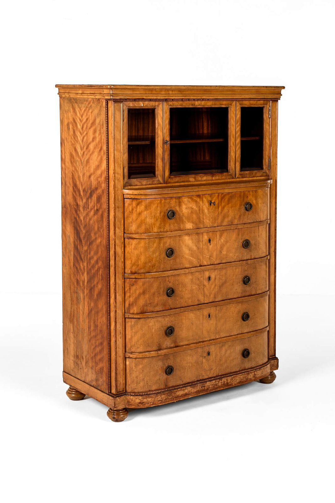 Display Cabinet Over Chest Of Drawers photo for sale