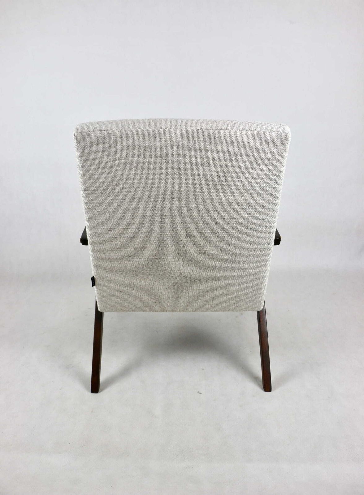 Vintage Armchair B 310 Var White Cream Structure 70s   2 Pieces Available photo vinterior