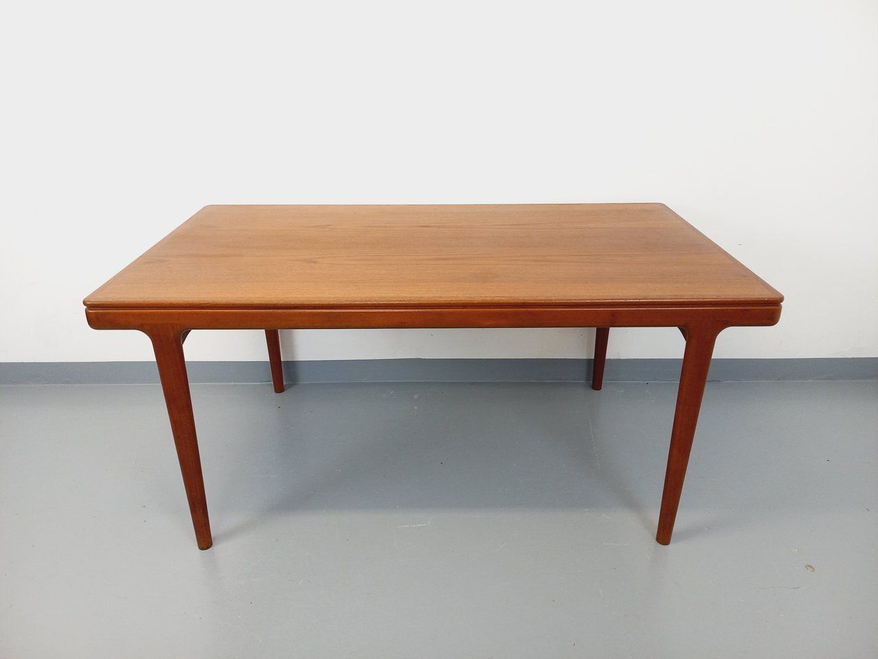 Scandinavian Rectangular Table In Pine By Johannes Andersen For Samcom In Teak photo furniture