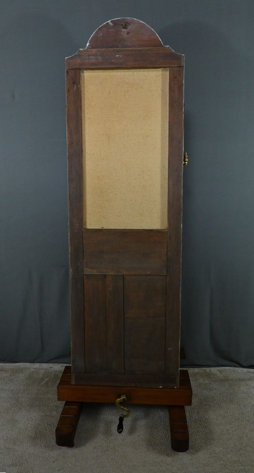photo vintage Painted Wooden Trumeau Mirror, Louis XV Style – First Part Of The 20th Century