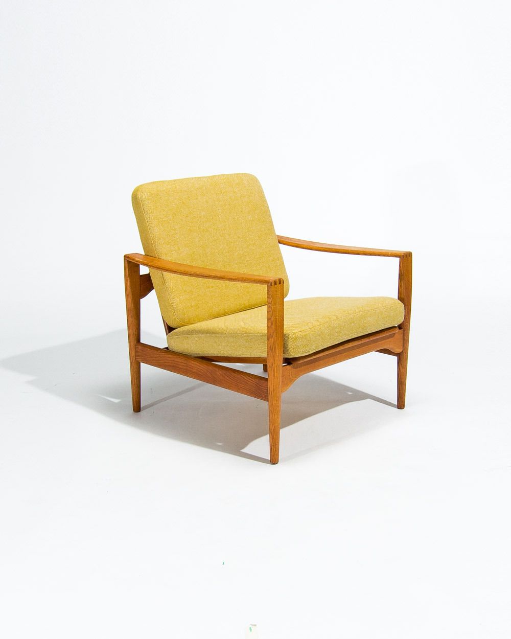 Mid Century Lounge Chairs In Oak By Niels Koefoed, Danish Design 1950’s photo vinterior