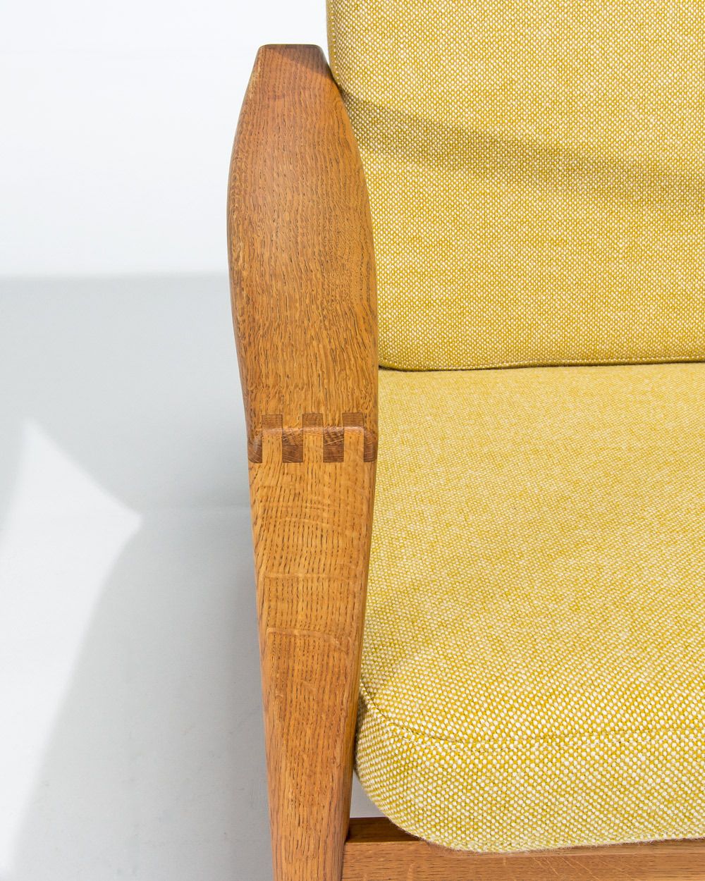 Mid Century Lounge Chairs In Oak By Niels Koefoed, Danish Design 1950’s photo vintage