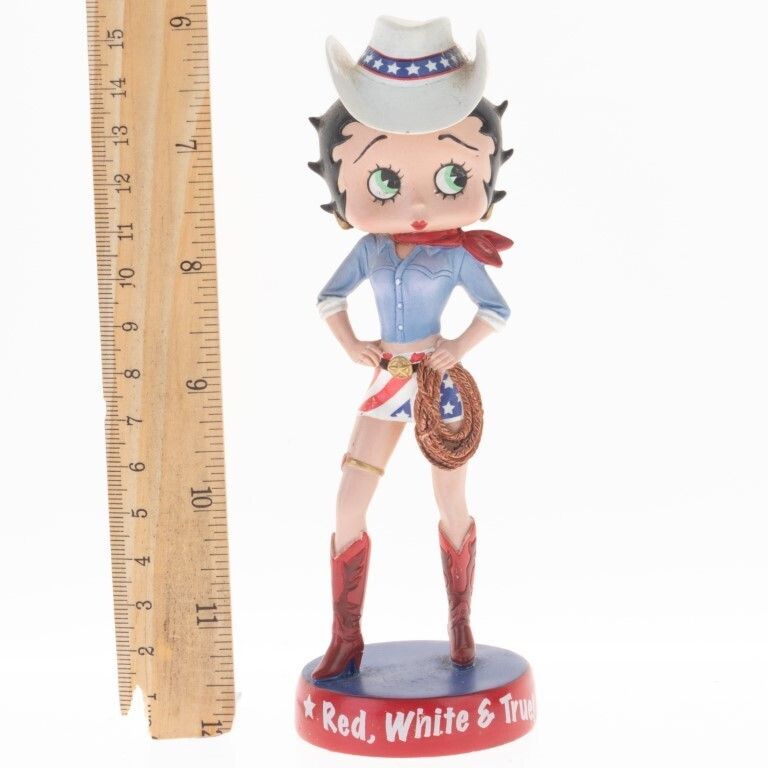Betty Boop “Red, White & True!” Limited Edition Danbury Mint Collector’s Figure photo Home Decor