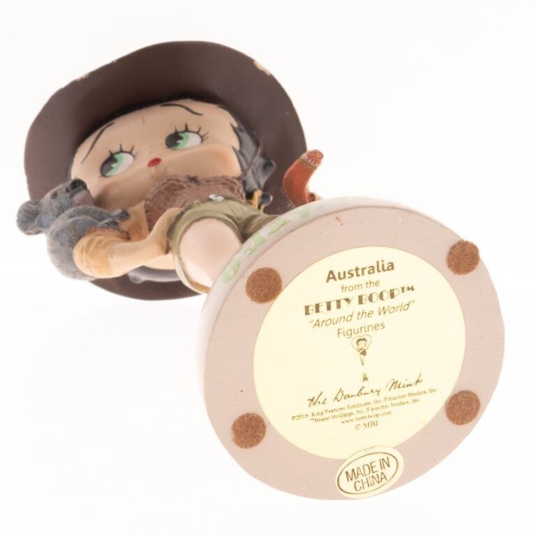 Betty Boop “G’day, Mate!” Limited Edition Danbury Mint Collector’s Figure photo for sale