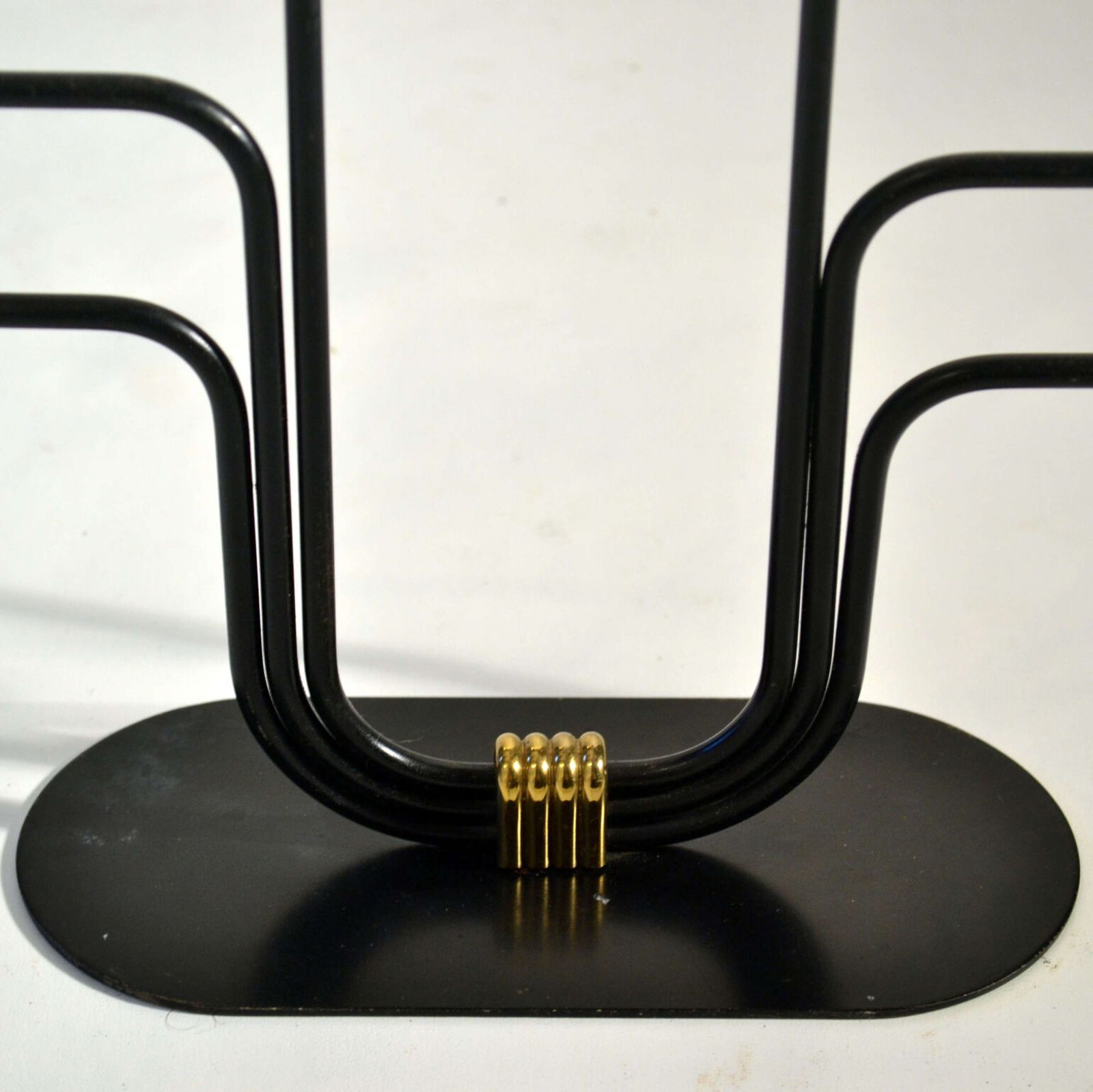 Candelabra By Gunnar Ander For Ystad Metall, Sweden, 1960's photo Lighting