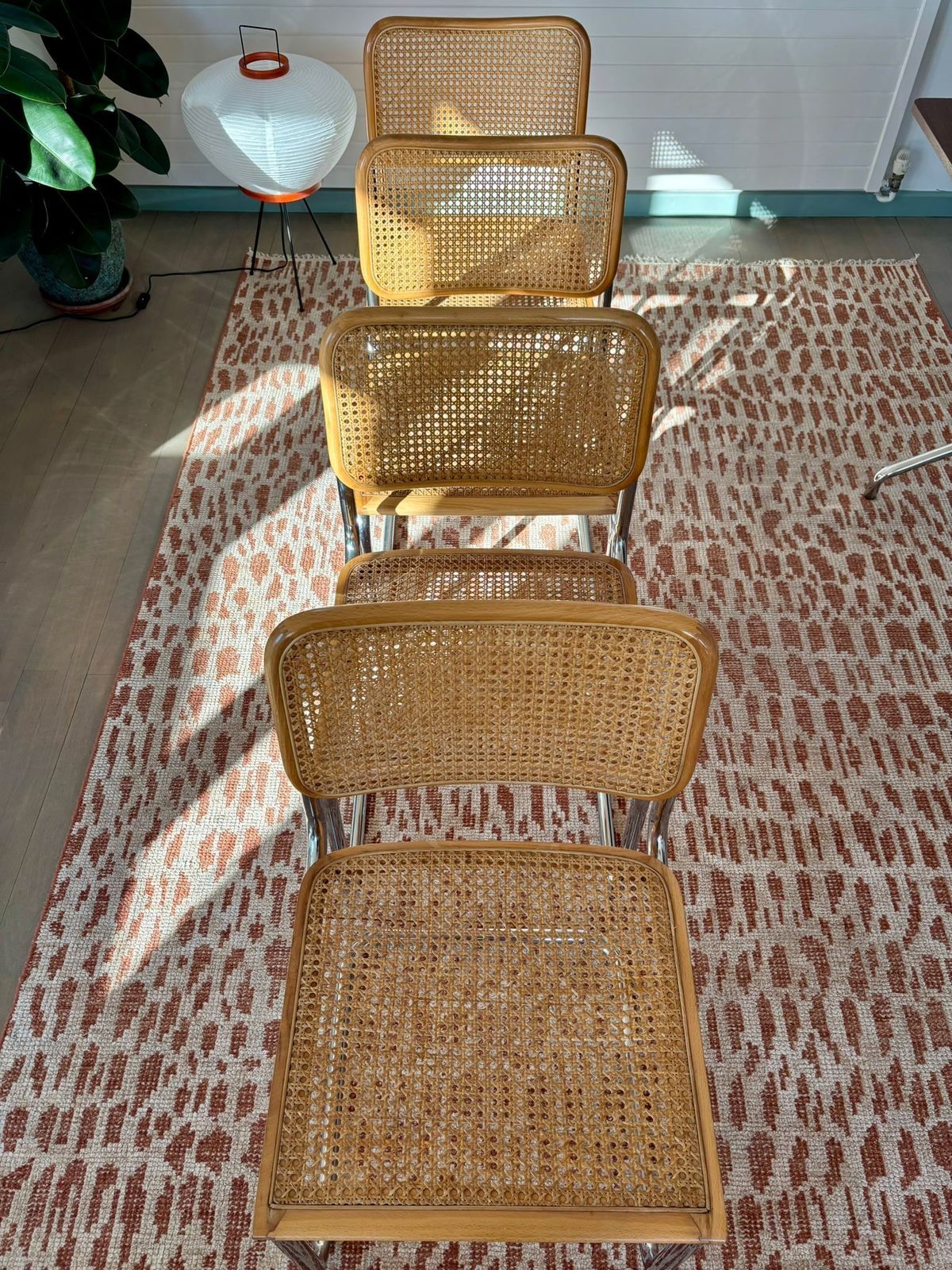 Set Of 4 Authentic Marcel Breuer B32 Cesca Chairs   Mid Century Modern Icons photo for sale