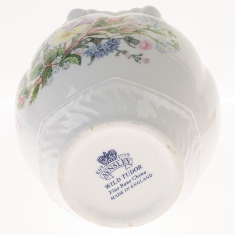 Aynsley Porcelainc Ceramic Floral Vase photo for sale