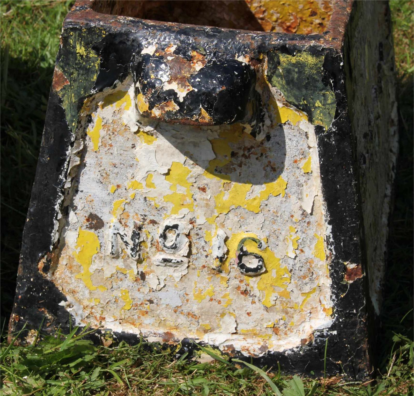 Two Cast Iron Weymouth Dorchester Golf Club Hole Markers Planters. C1893 photo 625.0