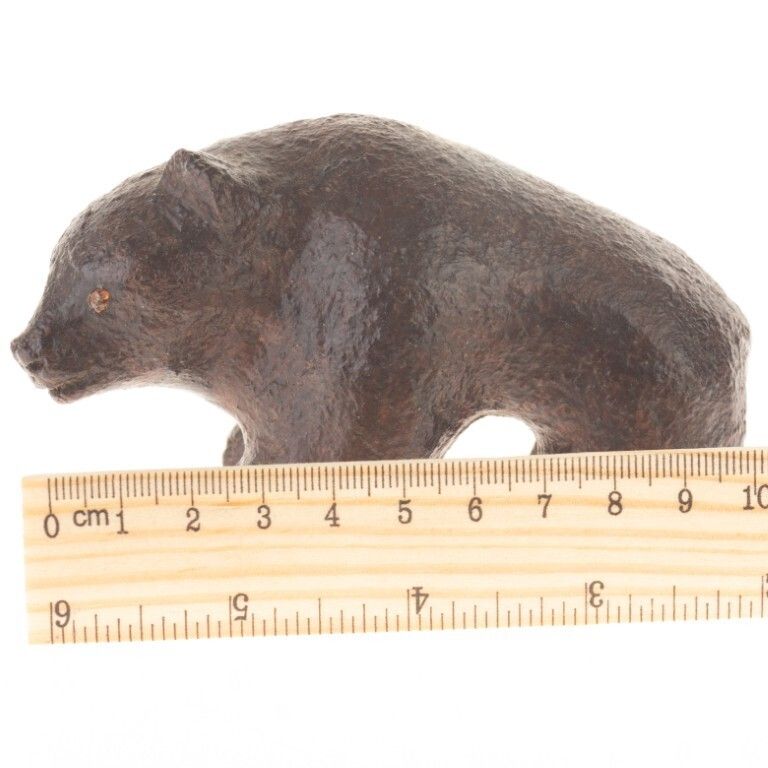 Antique Black Forest Wooden Bear Carving photo for sale